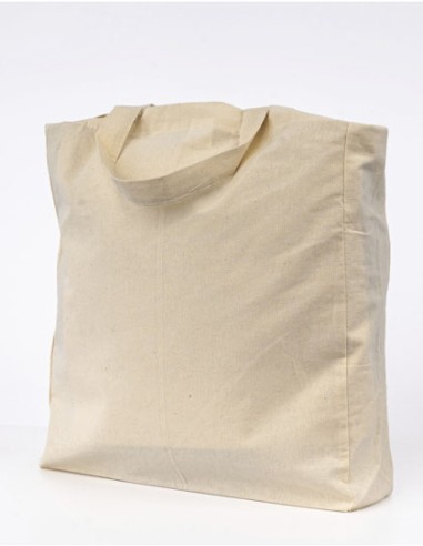PRI-XT90N-Cotton Bag Side Fold Short Handles
